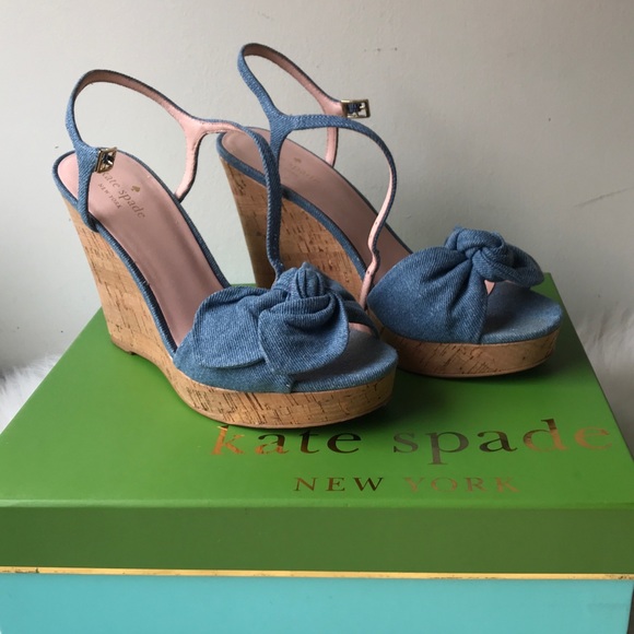 kate spade Shoes - 💥Kate Spade Janae Wedge Sandals Size US 8.5M💥